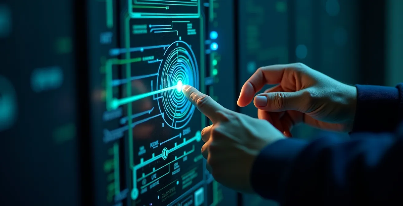 Modern smart electrical panel installation showing energy flow visualization without screens